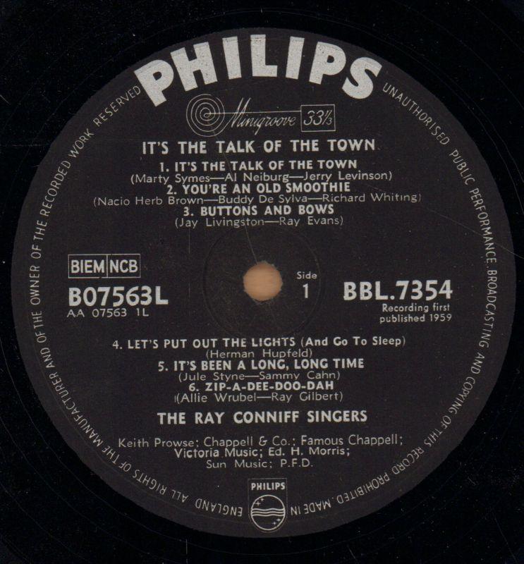 It's The Talk Of The Town-Philips-Vinyl LP-Ex-/Ex-