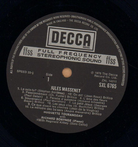 Songs-Decca-Vinyl LP-Ex+/Ex+