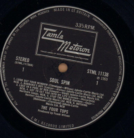 Soul Spin-Tamla Motown-Vinyl LP-Fair/G