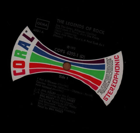 The Legends Of Rock-Coral-2x12" Vinyl LP Gatefold-Ex+/Ex