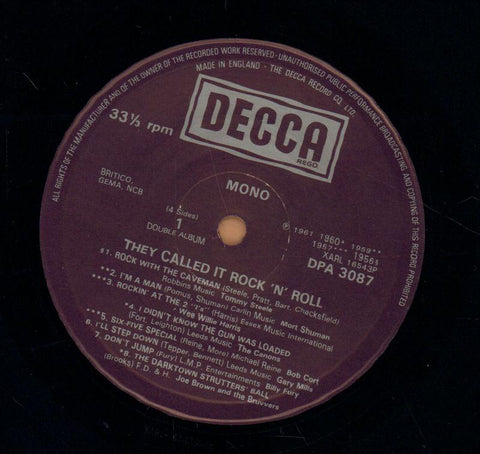 They Call It Rock N Roll-Decca-Vinyl LP Gatefold-G+/VG