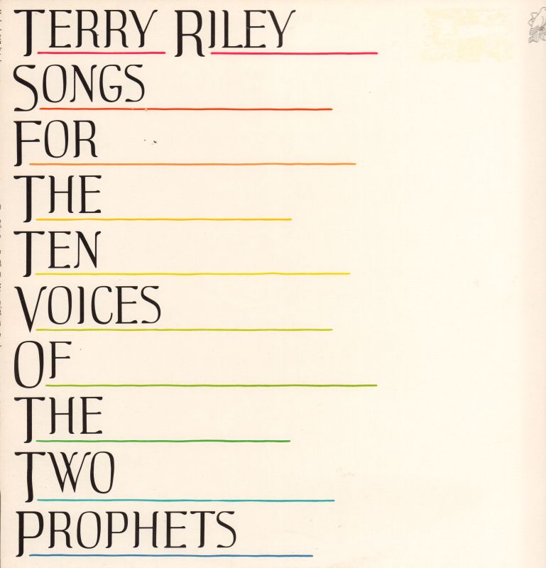 Songs For The Ten Voices Of The Two Prophets-Kuckuck-Vinyl LP