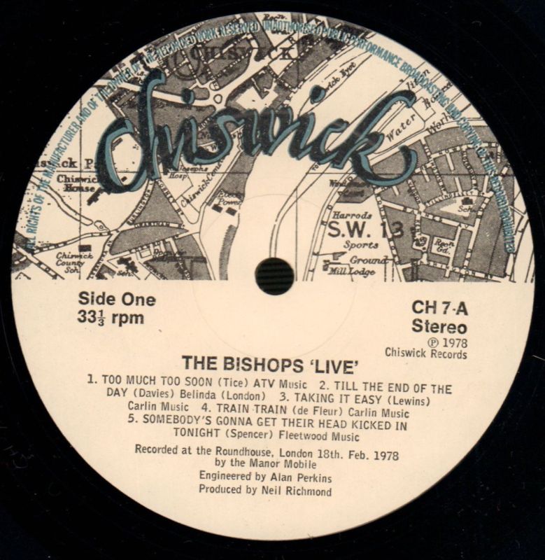 Live-Chiswick-Vinyl LP-Ex/NM