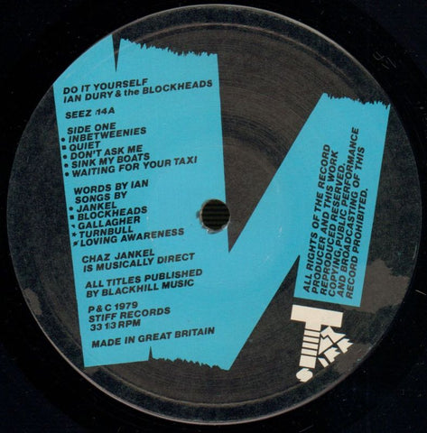 Do It Yourself-Stiff-Vinyl LP-Ex/Ex