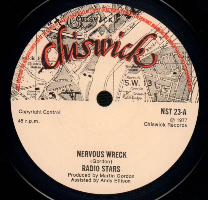 Nervous Wreck-Chiswick-12" Vinyl-VG/NM