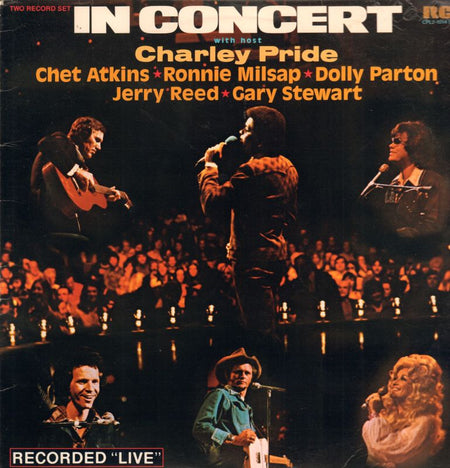 In Concert With Host Charlie Pride-RCA-2x12" Vinyl LP