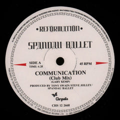 Communication-Chrysalis-12" Vinyl-VG/VG