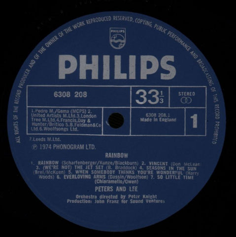Rainbow-Philips-Vinyl LP-VG+/VG+