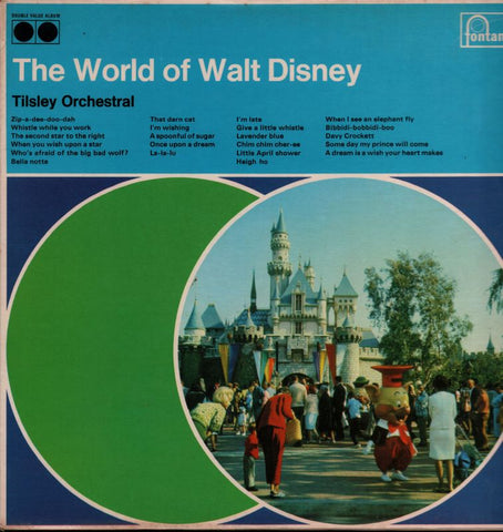 The World Of Walt Disney-Fontana-2x12" Vinyl LP Gatefold