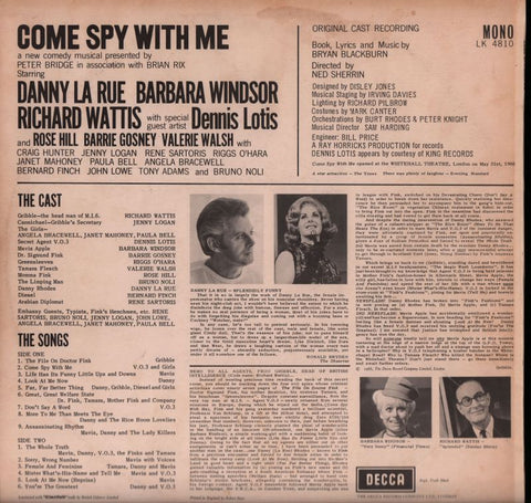 Come Spy With Me-Decca-Vinyl LP-VG/Ex-
