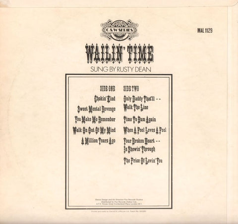 Wailin' Time-Marble Arch-Vinyl LP-VG/VG+