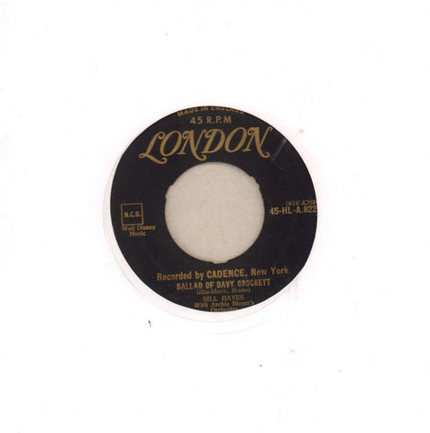 Ballad Of Davy Crockett-London-7" Vinyl