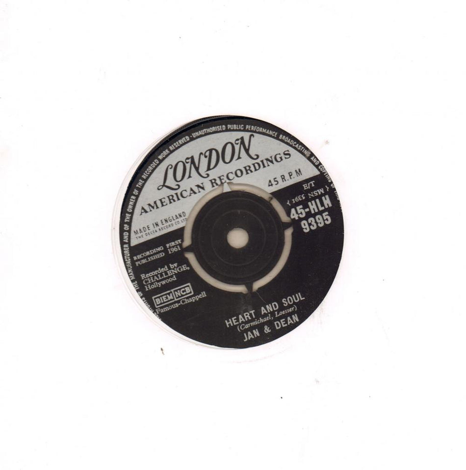 Heart & Soul-London-7" Vinyl