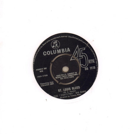 St Louis Blues-Columbia-7" Vinyl