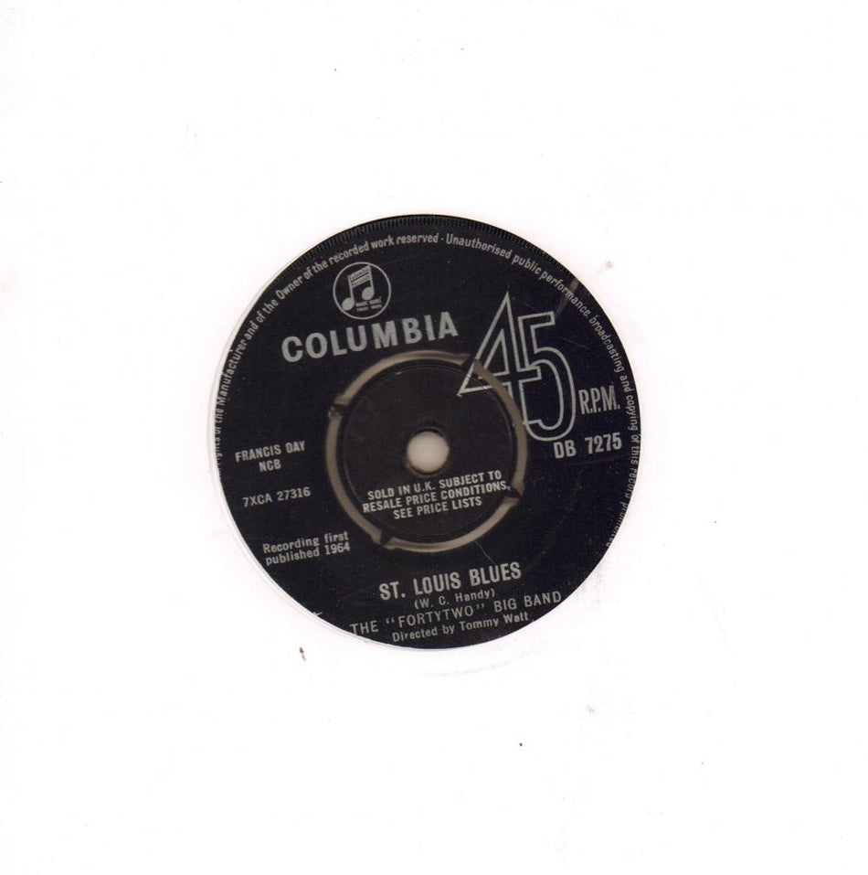 St Louis Blues-Columbia-7" Vinyl