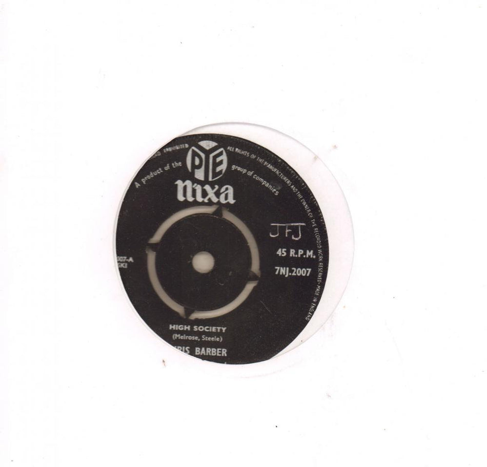 High Society-PYE-7" Vinyl