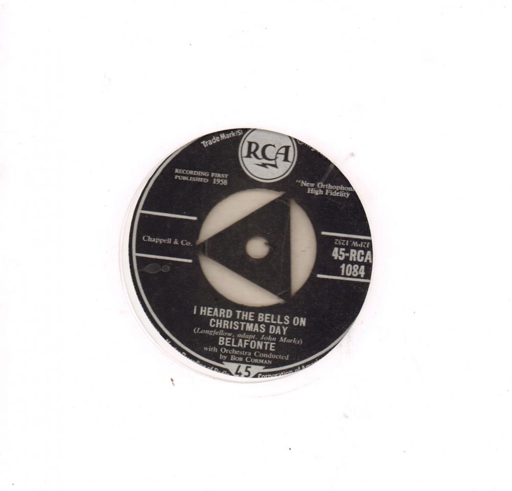 I Heard The Bells On Christmas Day-RCA-7" Vinyl