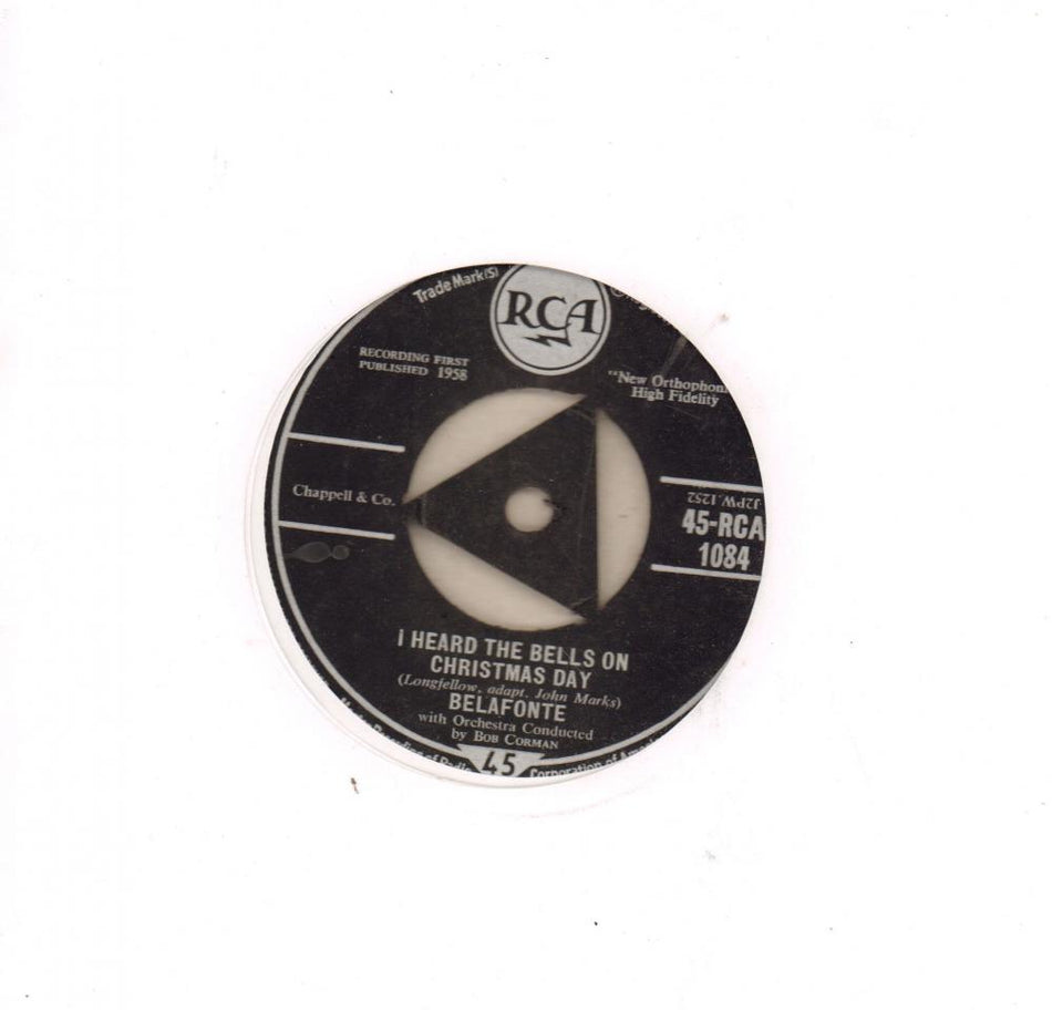 I Heard The Bells On Christmas Day-RCA-7" Vinyl
