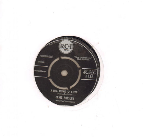 A Big Hunk O'Love-RCA-7" Vinyl