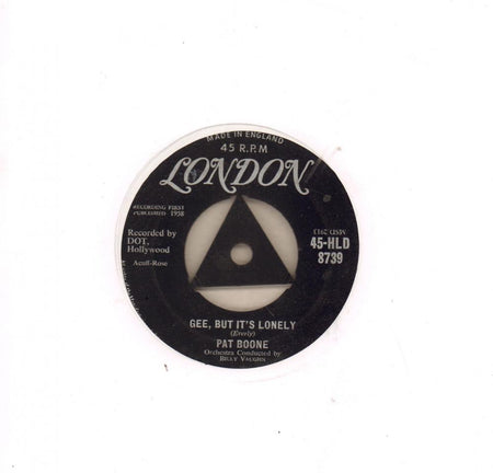 Gee, But It's Lonely-London-7" Vinyl