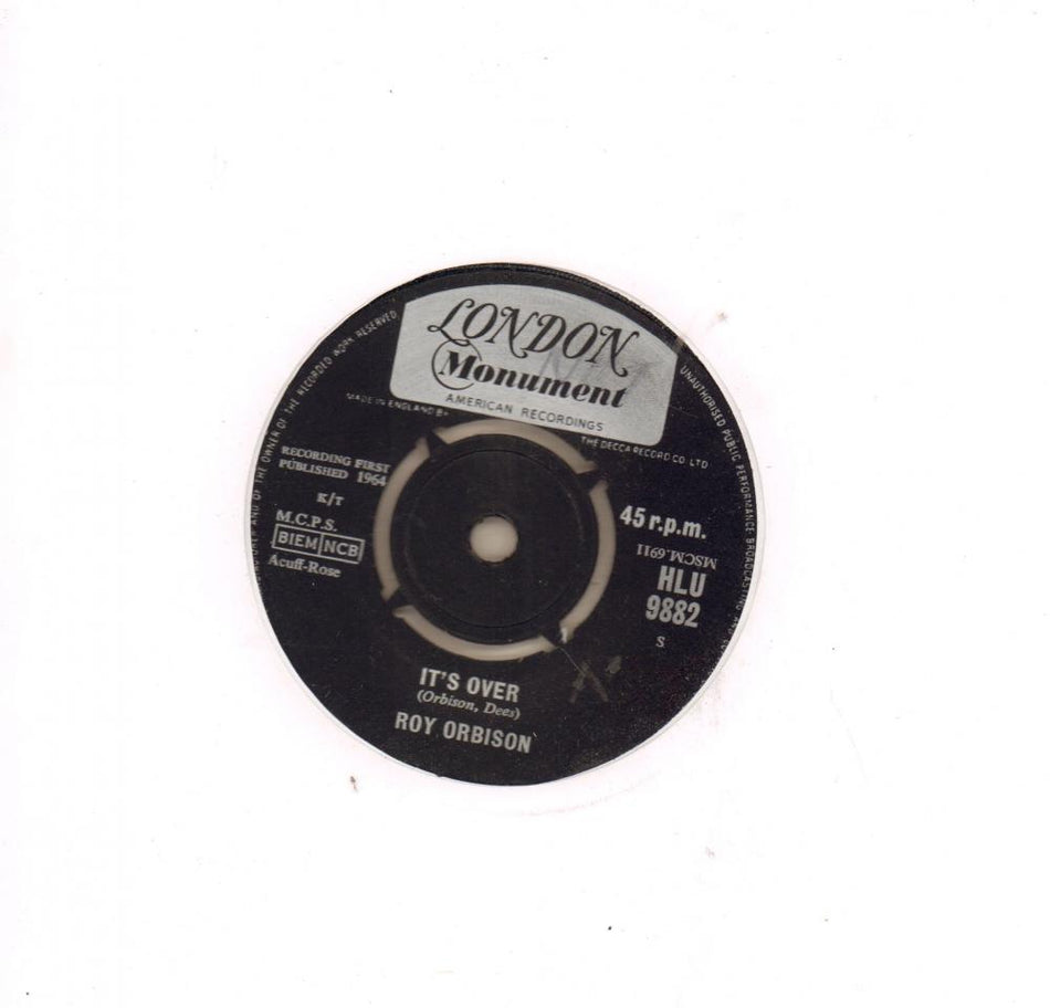 It's Over-London-7" Vinyl