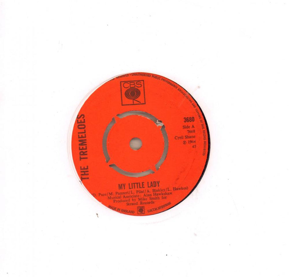 My Little Lady-CBS-7" Vinyl