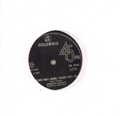 Years May Come, Years May Go-Columbia-7" Vinyl