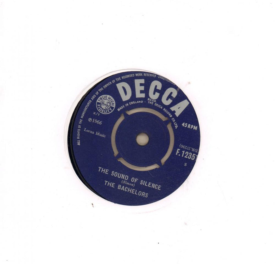 The Sound Of Silence-Decca-7" Vinyl
