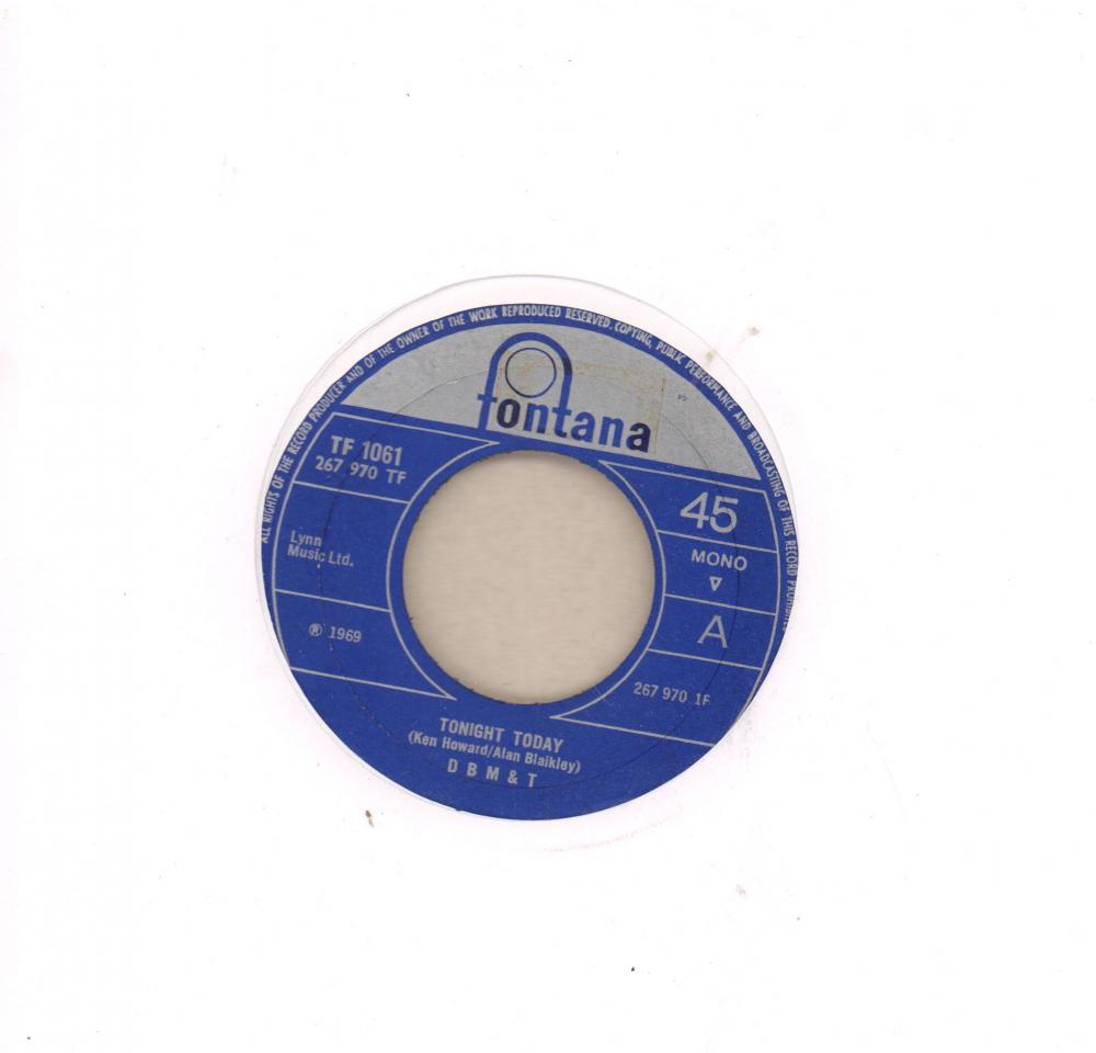 Tonight Today-Fontana-7" Vinyl