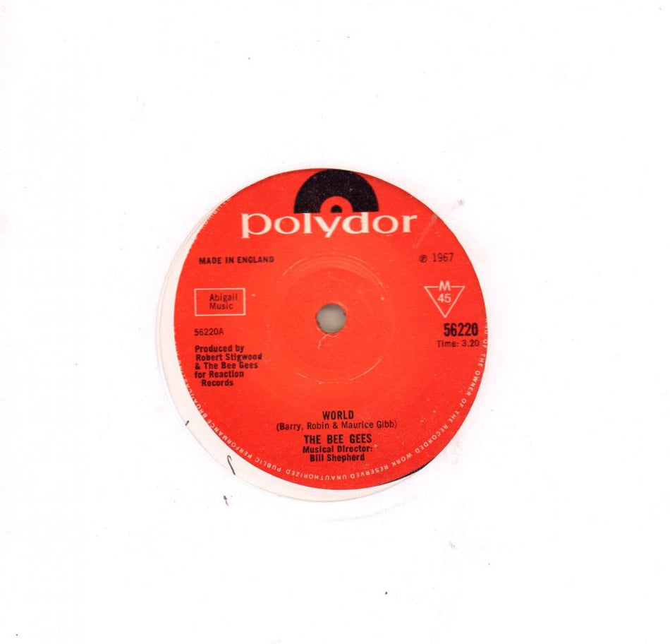 World-Polydor-7" Vinyl