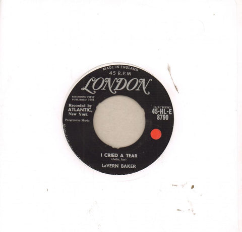 I Cried A Tear-London-7" Vinyl