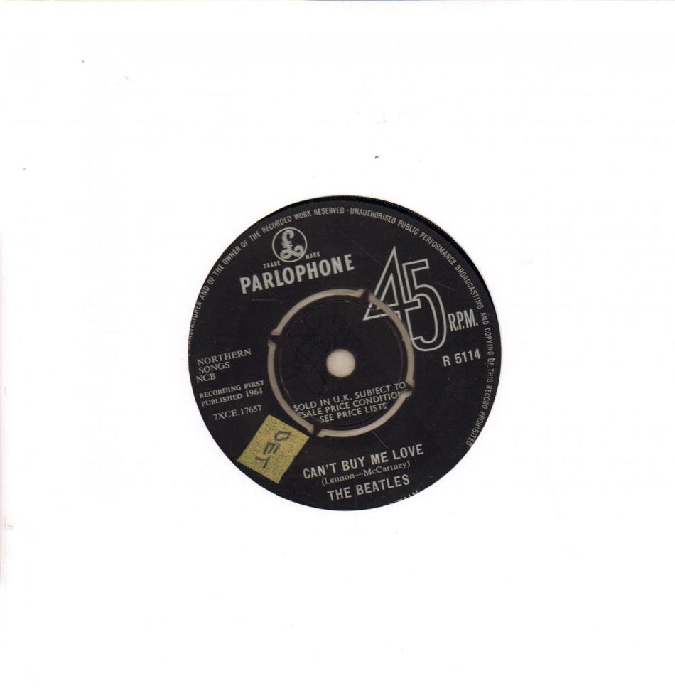 Can't Buy Me Love-Parlophone-7" Vinyl