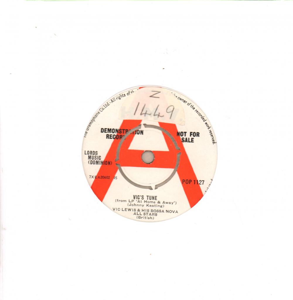 Vic's Tune-HMV-7" Vinyl