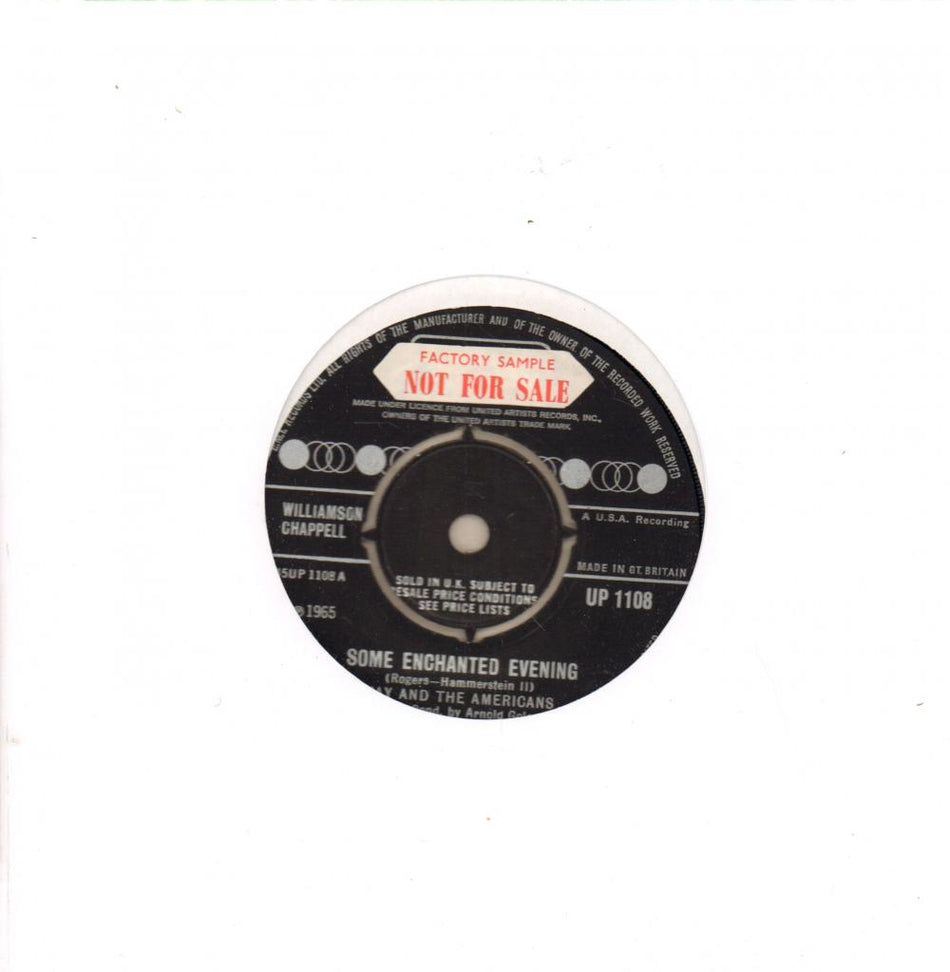 Some Enchanted Evening-United Artist-7" Vinyl