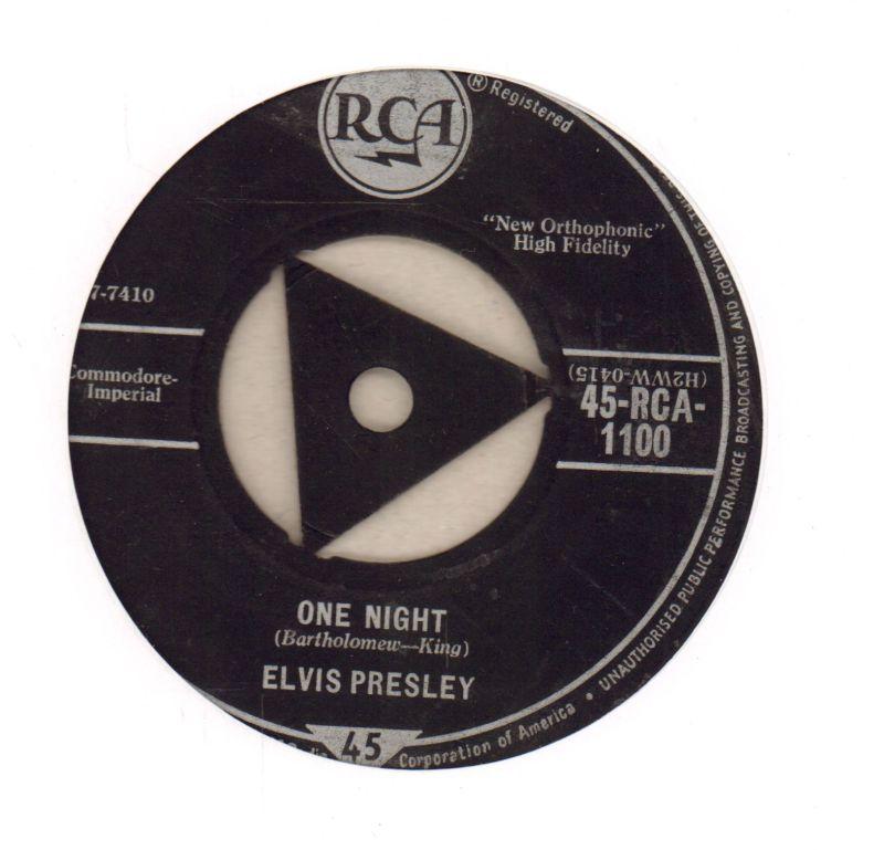 One Night/ I Got Stung-RCA-7" Vinyl