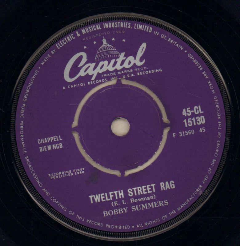 Little Brown Jug/ Twelfth Street Rag-Capitol-7" Vinyl-Ex/Ex-