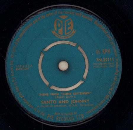 Come September / Hop Scotch-Pye-7" Vinyl