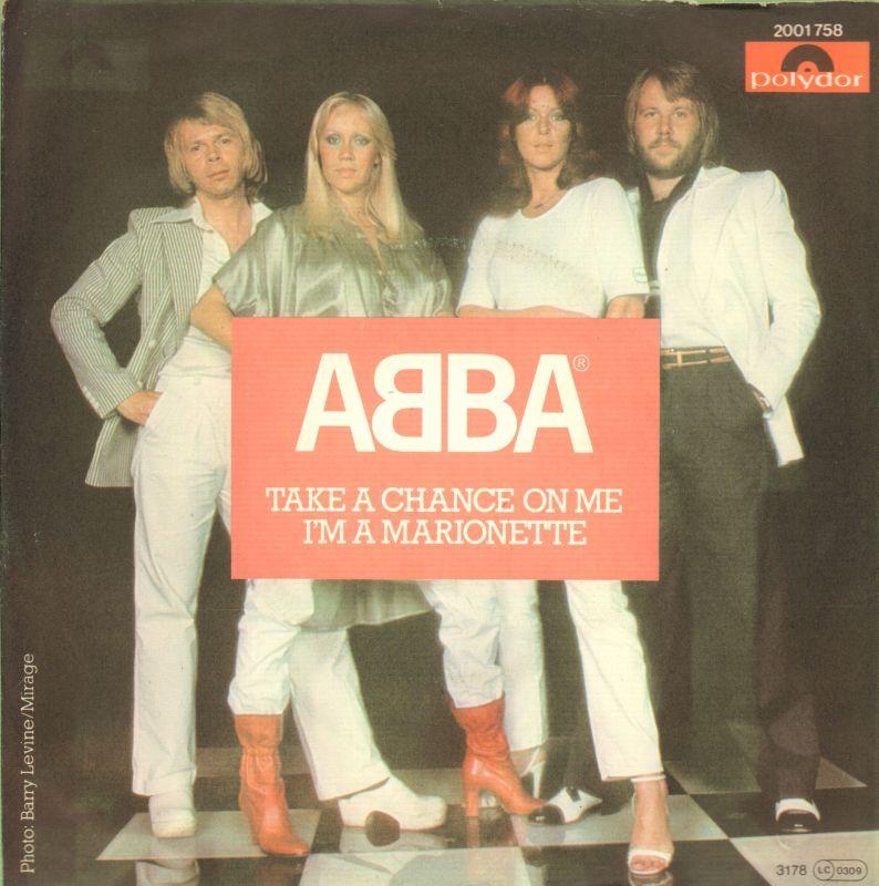 Take A Chance On Me / I'm A Marionette-Polydor-7" Vinyl P/S