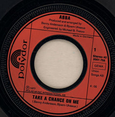 Take A Chance On Me/ I'm A Marionette-Polydor-7" Vinyl P/S-Ex-/Ex-
