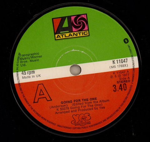 Going For The One / Awaken-Atlantic-7" Vinyl