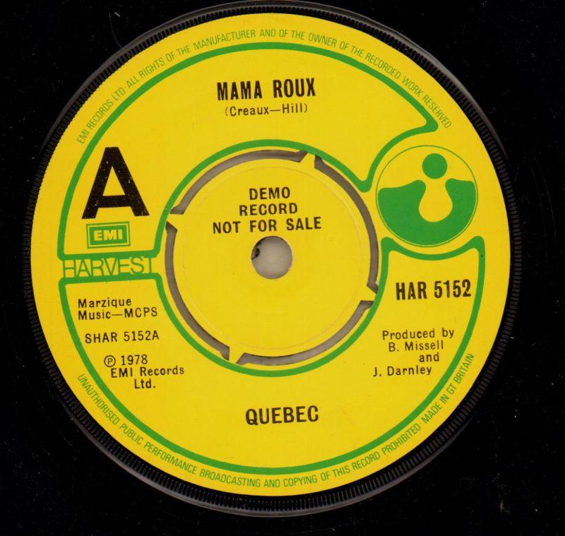 Mama Roux / May Day-Harvest-7" Vinyl