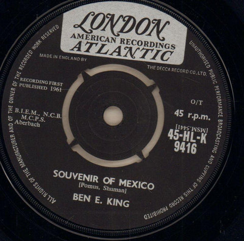 Amor, Amor/ Souvenir Of Mexico-London-7" Vinyl-Ex/Ex-