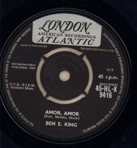 Amor, Amor / Souvenir Of Mexico-London-7" Vinyl
