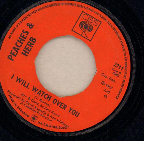 Close Your Eyes/ I Will Watch Over You-CBS-7" Vinyl-Ex/VG+