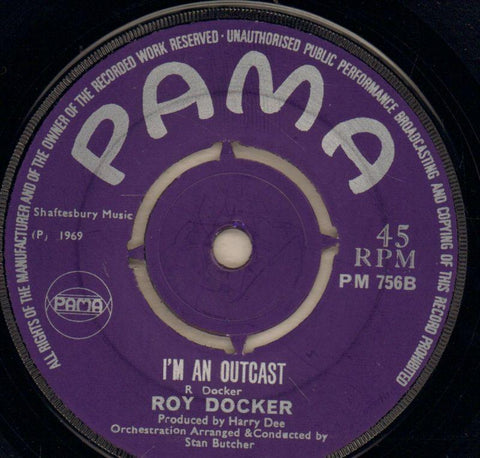 Every Day Will Be Like A Holiday/ I'm An Outcast-Pama-7" Vinyl-Ex/VG