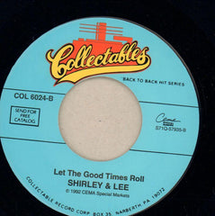 Rock N Roll Heaven/ Let The Good Times Roll-Collectable-7" Vinyl-Ex/Ex
