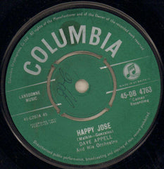 Happy Jose / Swing Low Sweet Chariot-Columbia-7" Vinyl