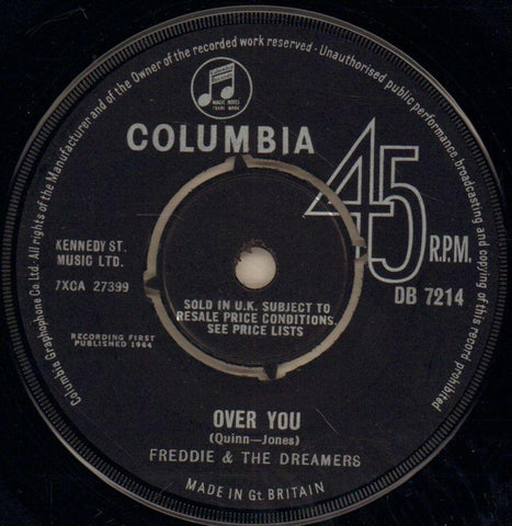 Over You / Come Back When You're Ready-Columbia-7" Vinyl