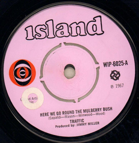 Here We Go Round The Mulberry Bush / Coloured Rain-Island-7" Vinyl