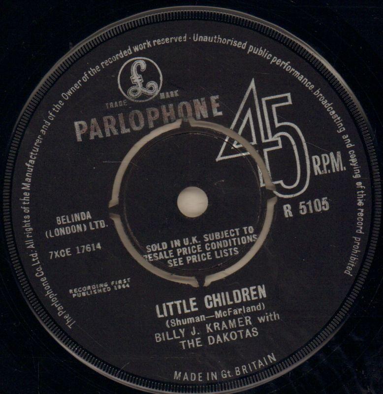 Little Children / They Remind Me Of You-Parlophone-7" Vinyl